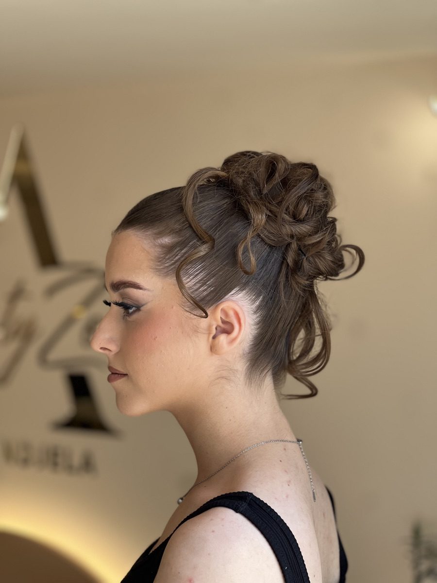 Frizura rađena u salonu Beauty Zone by Andjela